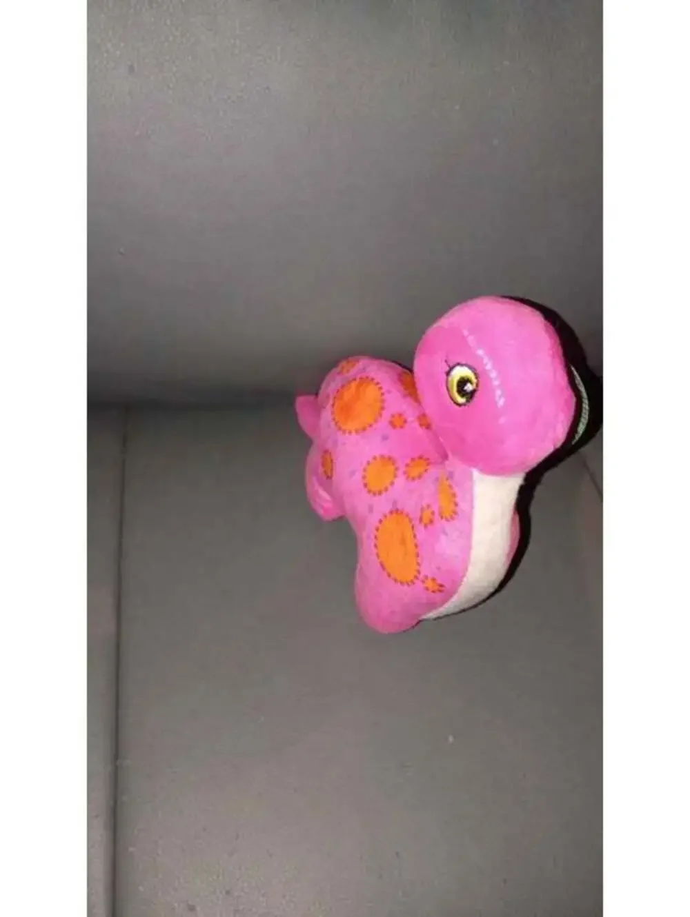 New Pink and Orange Dinosaur Stuffed Animal Toy - Cute Plush Buddy